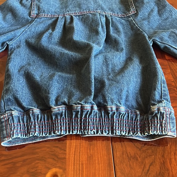 Silver Unicorn *Vintage* Jean Jacket, Size: M (10-12) **NWT** - Picture 7 of 9
